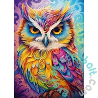 Schmidt 1000 db-os puzzle - Owl in parrot dress (59782)