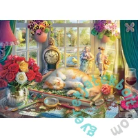 Schmidt 1000 db-os puzzle - Puzzle time with cat (59789)