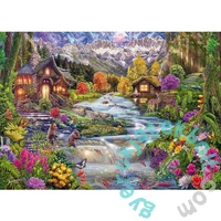 Schmidt 2000 db-os puzzle - River Idyll in the Mountains (58868)