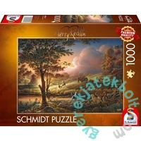 Schmidt 1000 db-os puzzle - Sun Gold Over Tyre Fields, Terry Redlin (58544)