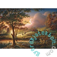 Schmidt 1000 db-os puzzle - Sun Gold Over Tyre Fields