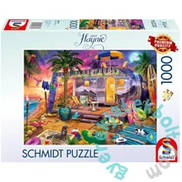 Schmidt 1000 db-os puzzle - With the Caravan by the Sea, Jeff Haynie (58573)