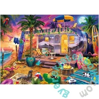 Schmidt 1000 db-os puzzle - With the Caravan by the Sea