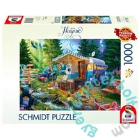 Schmidt 1000 db-os puzzle - With the Caravan in the Mountains, Jeff Haynie (58575)