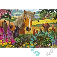 Schmidt 150 db-os puzzle - A Lovely Visit to the Horse Paddock (56526)