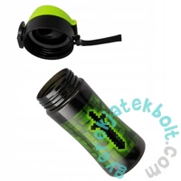 Pixel műanyag kulacs - zöld 450 ml (558663)