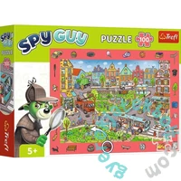 Trefl 100 db-os puzzle - Spy Guy City - Nyomozás a kisvárosban (15590)