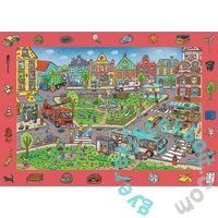 Trefl 100 db-os puzzle - Spy Guy City - Nyomozás a kisvárosban (15590)