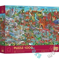 Trefl 1000 db-os puzzle - 40 Éves Jubileum - Háromváros (10924)