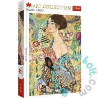 Trefl 1000 db-os Art puzzle - Klimt - Hölgy legyezővel (10925)