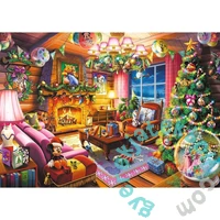 Trefl 1000 db-os Premium Plus puzzle - Disney karácsonyi szoba (10916)