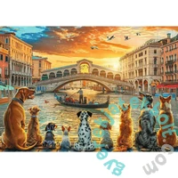 Trefl 1000 db-os puzzle - Kutyák Velencében (10944)