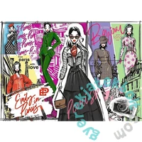 Trefl 1000 db-os puzzle - Emily Párizsban - Divatinspiráció (10967)