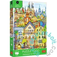 Trefl 1000 db-os Premium Plus puzzle - Éjfél Barcelonában (12074)
