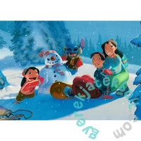 Trefl 1000 db-os Premium Plus puzzle - Stitch - Téli kiadás (12100)