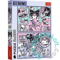 Trefl 2 x 200 db-os puzzle - Kuromi (13345)