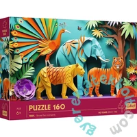 Trefl 160 db-os Paper Art puzzle - 40 Éves Jubileum - Dzsungel (40051)