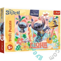 Trefl 100 db-os puzzle - Stitch és barátai akcióban (16495)