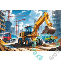 Trefl 60 db-os puzzle - Kotró-rakodó traktor (17406)
