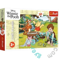 Trefl 30 db-os puzzle - Micimackó és barátai - Egy nap Micimackóval (18321)