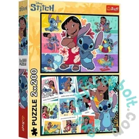 Trefl 2 x 200 db-os puzzle - Lilo és Stitch (13334)