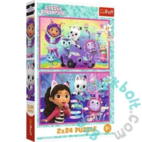 Trefl 2 x 24 db-os puzzle - Gabi babaháza (34433)