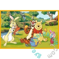 Trefl 2 x 24 db-os puzzle - Micimackó és barátai - A kertben (34436)