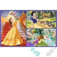 Trefl 2 x 70 db-os puzzle - Disney Princess (34440)