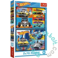 Trefl 2 x 70 db-os puzzle - Hot Wheels (34442)