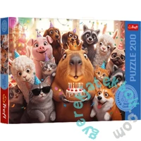 Trefl 200 db-os puzzle - Kapibara (13382)