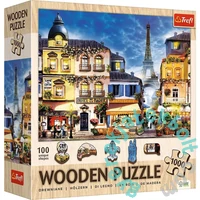 Trefl 1000 db-os Wooden Puzzle - Francia utca (20209)