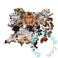 Trefl 1000 db-os puzzle - Wooden Puzzle - Kutya barátság (20212)