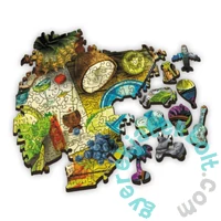 Trefl 501 db-os Wooden puzzle - Színes koktélok (20215)