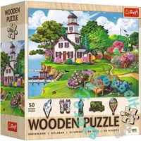 Trefl 501 db-os Wooden puzzle - Nyári menedékhely (20219)
