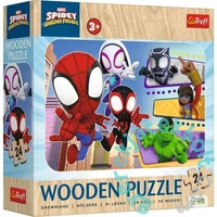 Trefl 24 db-os Fa puzzle - Spidey és barátai (20274)