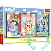 Trefl 3 x 50 db-os puzzle - Bluey (34890)