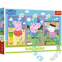 Trefl 3 x 50 db-os puzzle - Peppa malac (34877)