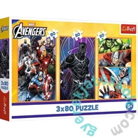 Trefl 3 x 80 db-os puzzle - Avengers - Bosszúállók (34883)