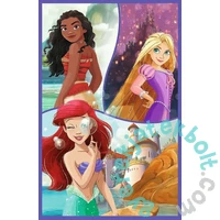 Trefl 3 x 80 db-os puzzle - Disney Princess (34884)