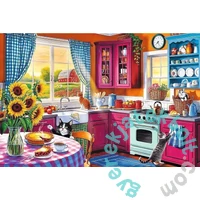 Trefl 300 db-os XXL puzzle - Easy Piece - Reggel a konyhában (23102)