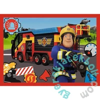 Trefl 4 az 1-ben puzzle (12,15,20,24 db-os) - Sam, a tűzoltó (34632)