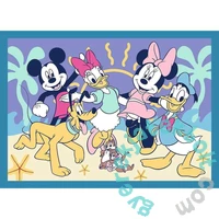 Trefl 4 az 1-ben puzzle (35,48,54,70 db-os) - Mickey egér és barátai (34669)