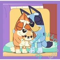 Trefl 3 az 1-ben puzzle (20,36,50 db-os) - Bluey (34895)