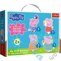Trefl Baby Puzzle táskában - Első puzzle - Peppa malac (36137)