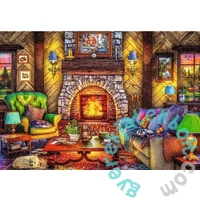 Trefl 2 x 500 db-os puzzle - Kirándulás a hegyekbe (37534)