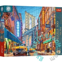Trefl 500 db-os Premium Plus puzzle - European Puzzle Championship - Tea Time - Kilátás a Manhattan hídra (37613)