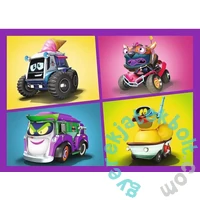 Trefl 4 az 1-ben puzzle (35,48,54,70 db-os) - Batwheels (34658)