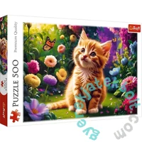 Trefl 500 db-os puzzle - Aranyos kiscica (37525)