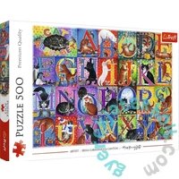 Trefl 500 db-os puzzle - Cica ABC (37527)