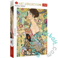 Trefl 1000 db-os Art puzzle - Hölgy legyezővel, Klimt  (93756)
